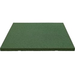Gumená dlažba - hladká zelená - 100x100x3cm -